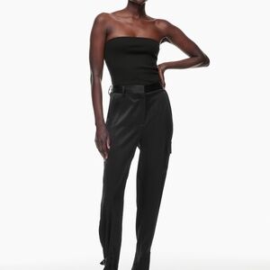 Aritzia Babaton Refined Satin Cargo Pant